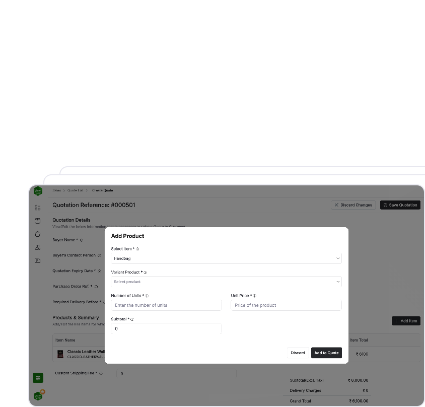 Request for Quotation